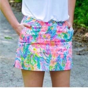 Lilly Pulitzer Fan Sea Nicki Skirt